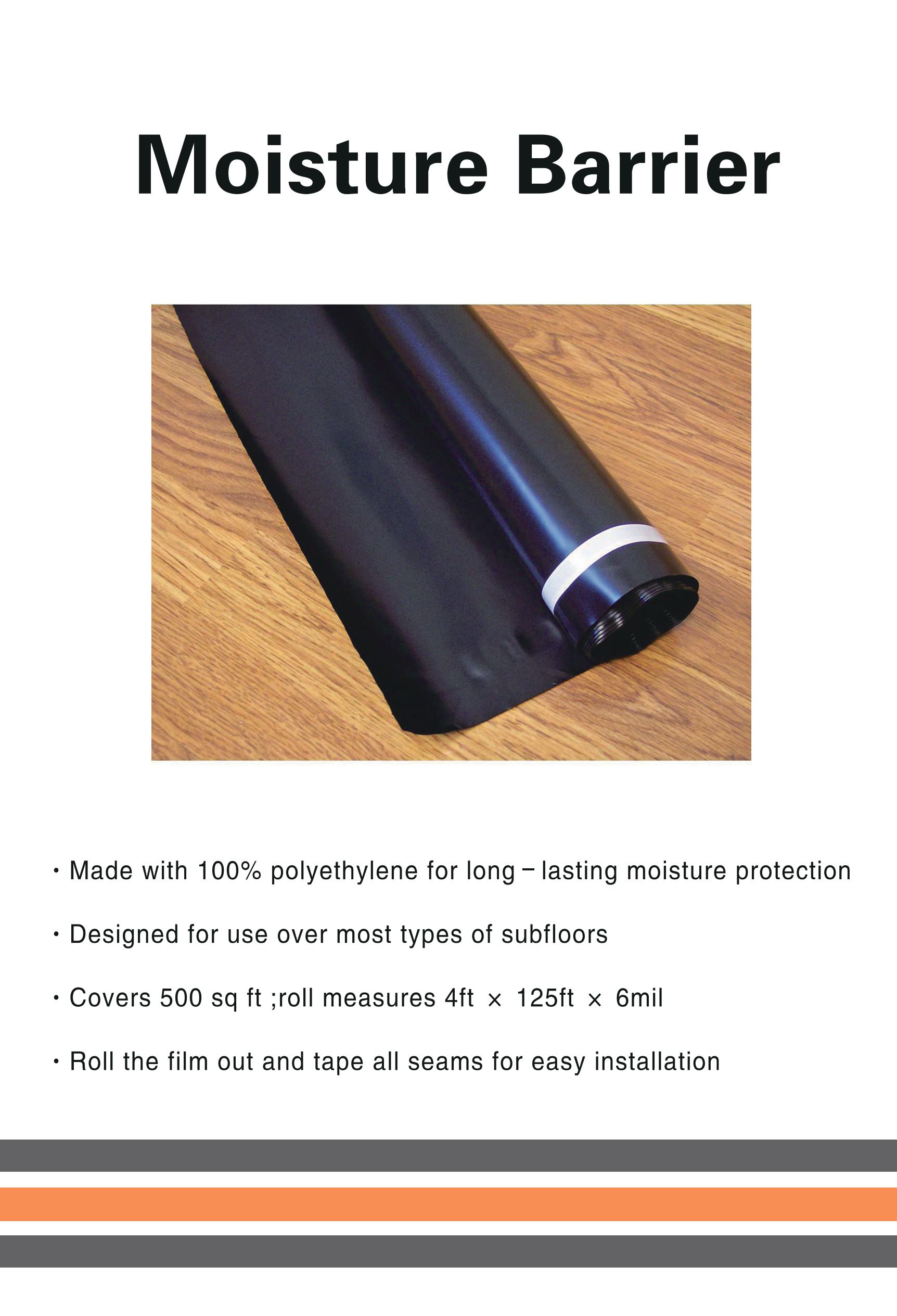 Moisture Barrier 500 Sqft/Roll